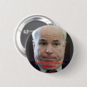McCain, hoeveel huizen heb je? Ronde Button 5,7 Cm (Voorkant /achterkant)