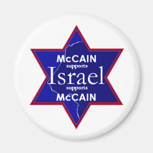 McCain ISRAEL ondersteunt magneet