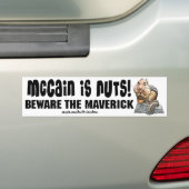 McCain-noten Bumpersticker (Op auto)