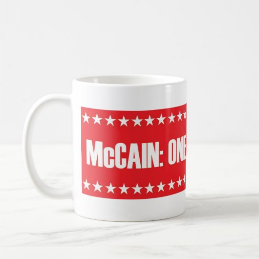 McCain: One Tough Bastard Koffiemok (Links)