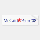 MCCAIN-PALIN '08 BUMPERSTICKER (Voorkant)