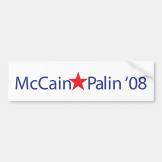 MCCAIN-PALIN '08 BUMPERSTICKER