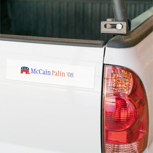 McCain & Palin '08 Bumpersticker (Op Truck)