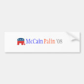 McCain & Palin '08 Bumpersticker (Voorkant)
