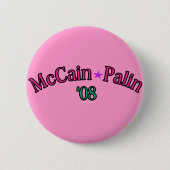 McCain Palin '08 Button (Voorkant)