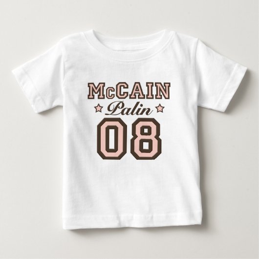 McCain Palin 08 Toddler Long Sleeve Tee Shirt (Voorkant)