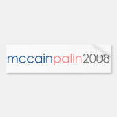McCain Palin 2008 Bumpersticker (Voorkant)