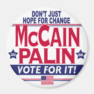 McCain Palin 2008 Magneet