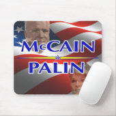 McCain Palin 2008 presidentsverkiezingen Mousepad Muismat (Met muis)