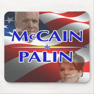 McCain Palin 2008 presidentsverkiezingen Mousepad Muismat