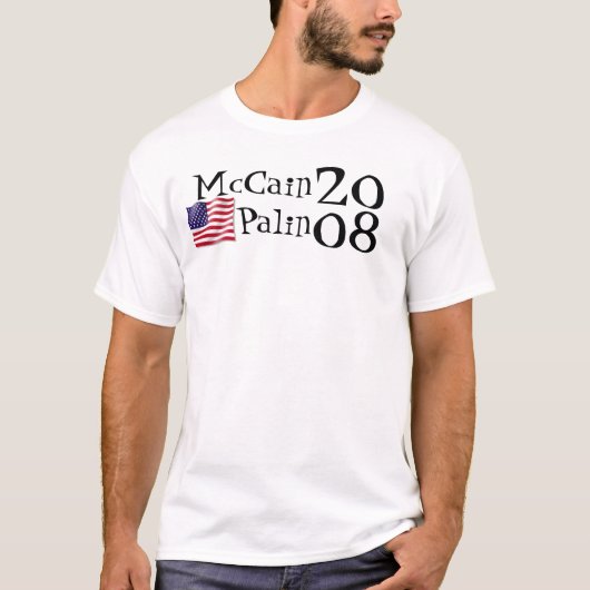 McCain Palin 2008 T-shirt (Voorkant)
