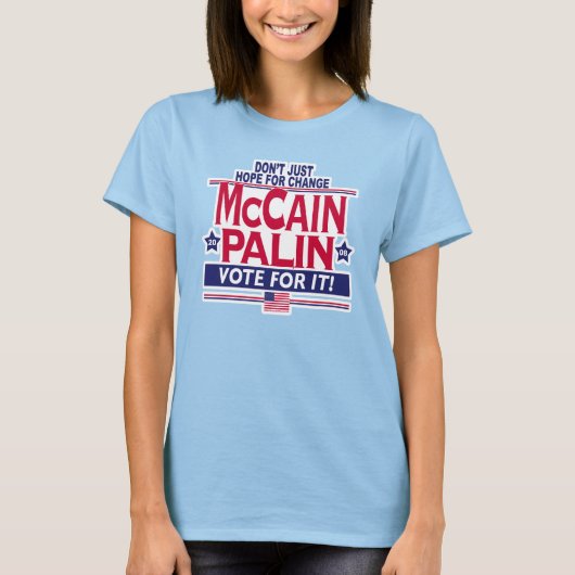 McCain Palin 2008 T-shirt (Voorkant)