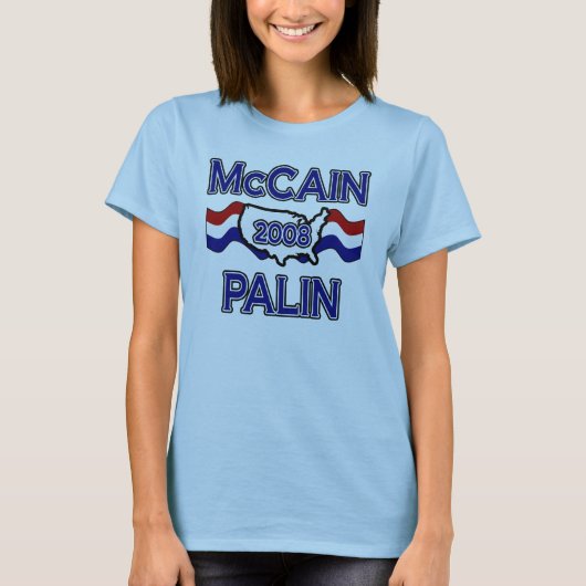McCain Palin 2008 T-Shirts (Voorkant)