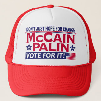 McCain Palin 2008 Trucker Pet