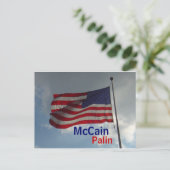 McCain/Palin-Briefkaart Briefkaart (Staand voorkant)