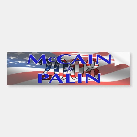 McCain Palin Bumer Sticker (Voorkant)