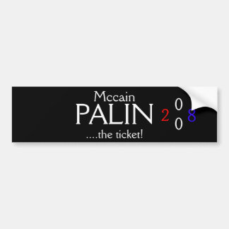 Mccain Palin Bumpersticker