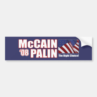 McCain Palin-Bumperstickers Bumpersticker