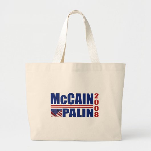 McCain Palin-Canvas tassen (Voorkant)