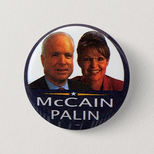 McCain-Palin-jute - Button (Voorkant)