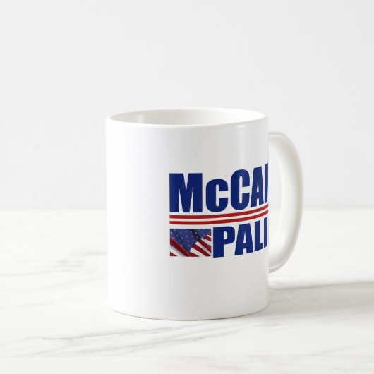 McCain Palin-Mokken Koffiemok (Voorkant rechts)