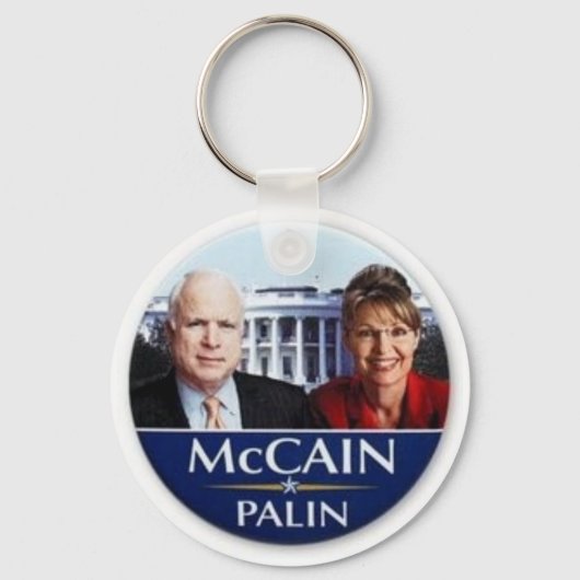McCain Palin Sleutelhanger (Voorkant)