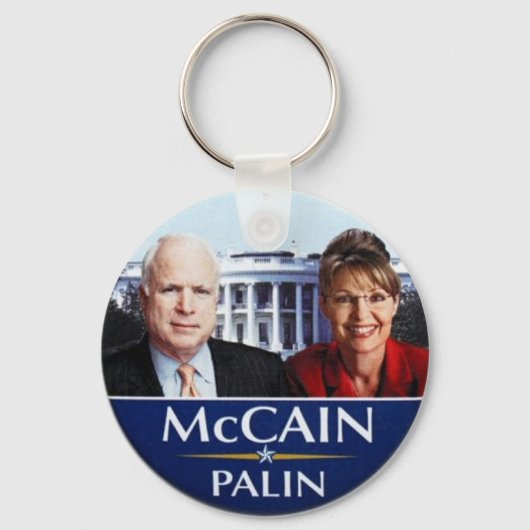 McCAIN-Palin-Sleutelhanger Sleutelhanger (Voorkant)