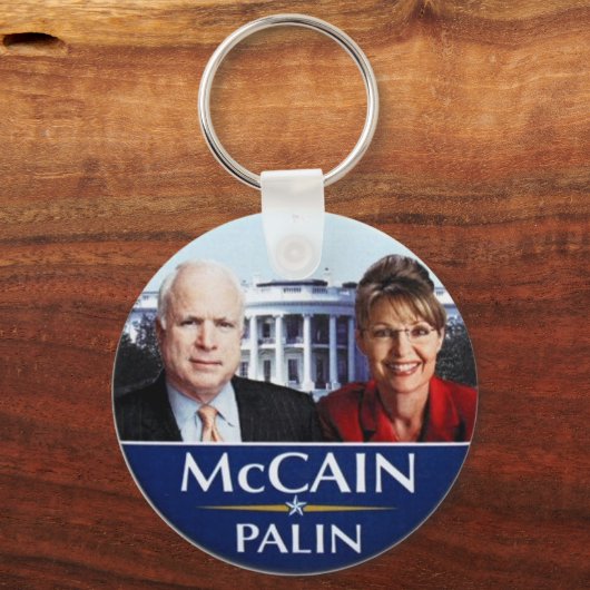McCAIN-Palin-Sleutelhanger Sleutelhanger (Voorkant)