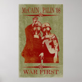 McCain Palin War First Poster (Voorkant)