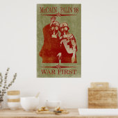 McCain Palin War First Poster (Keuken)