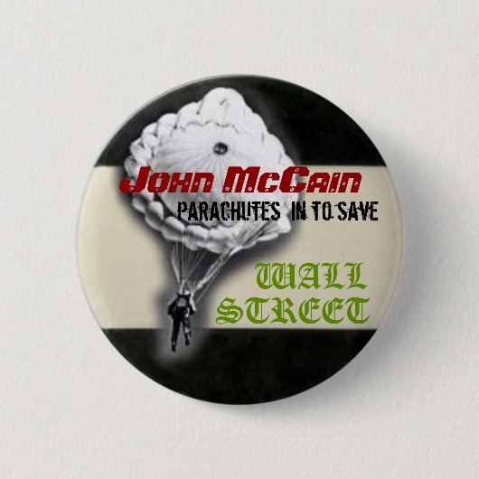 McCain Parachuting-Button Ronde Button 5,7 Cm (Voorkant)