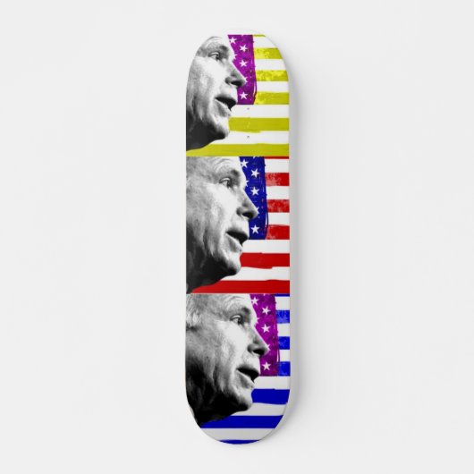 McCain Pop-Art Skateboard Deck (Voorkant)
