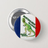 McCain Rantosaurus-Button Ronde Button 5,7 Cm (Voorkant /achterkant)
