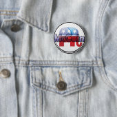 McCain Republikeins ontwerp Ronde Button 5,7 Cm (In situ)