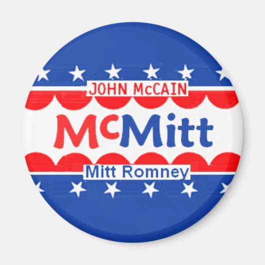 McCain Romney Magnet (Voorkant)