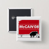 McCain-sign Button (Voorkant /achterkant)