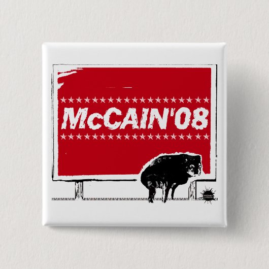 McCain-sign Button (Voorkant)