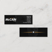 McCain - Skinny Mini Visitekaartje (Voorkant / Achterkant)