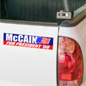 McCain voor de Bumpersticker van President 2008 (Op Truck)