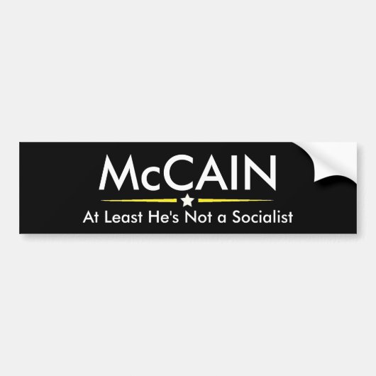 McCain voor President Bumpersticker (Voorkant)