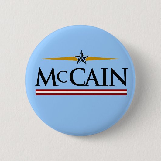 McCain voor President / McCain Button (Voorkant)