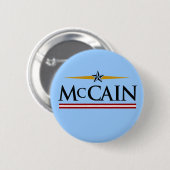 McCain voor President / McCain Button (Voorkant /achterkant)