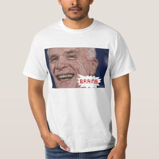 mccain zombie t shirt (Voorkant)