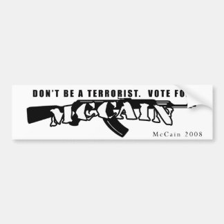 mccaïne-bumper sticker