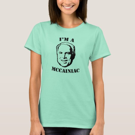 Mccainiac T-shirt (Voorkant)