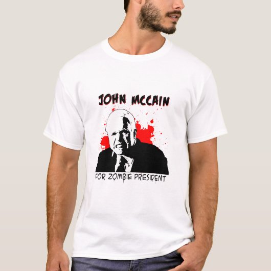 mccainzombie t-shirt (Voorkant)
