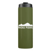 McCall Idaho Alsjeblieft Thermosbeker (Voorkant)