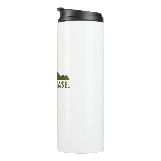 McCall Idaho Alsjeblieft Thermosbeker (Geroteerd rechts)