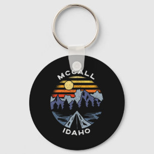 Mccall Idaho bergvakantie Camping Souvenir Sleutelhanger