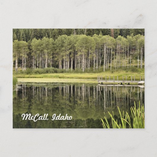 McCall, Idaho Briefkaart (Voorkant)